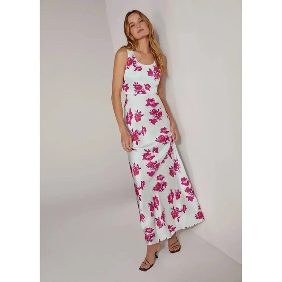 New! Favorite Daughter The Sunroof Floral Summer Peony Maxi Dress 🌺 Size 2 NWOT - Picture 2 of 15